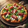 The Perfect Flatbread with Prosciutto and Mozzarella